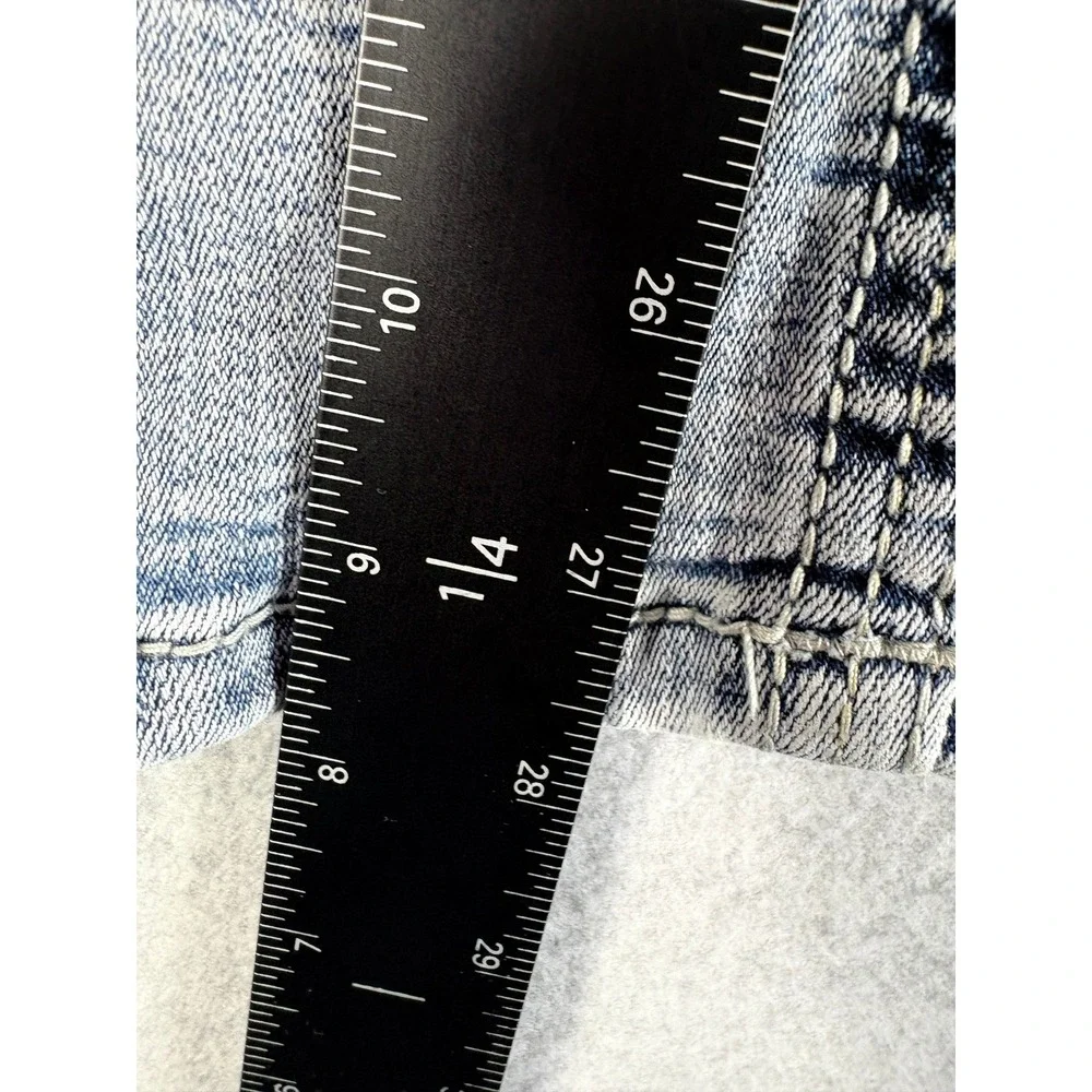 Salvage Supply Co Havoc Slim Bootcut Jeans Men 31x30 Blue Denim Buckle Exclusive